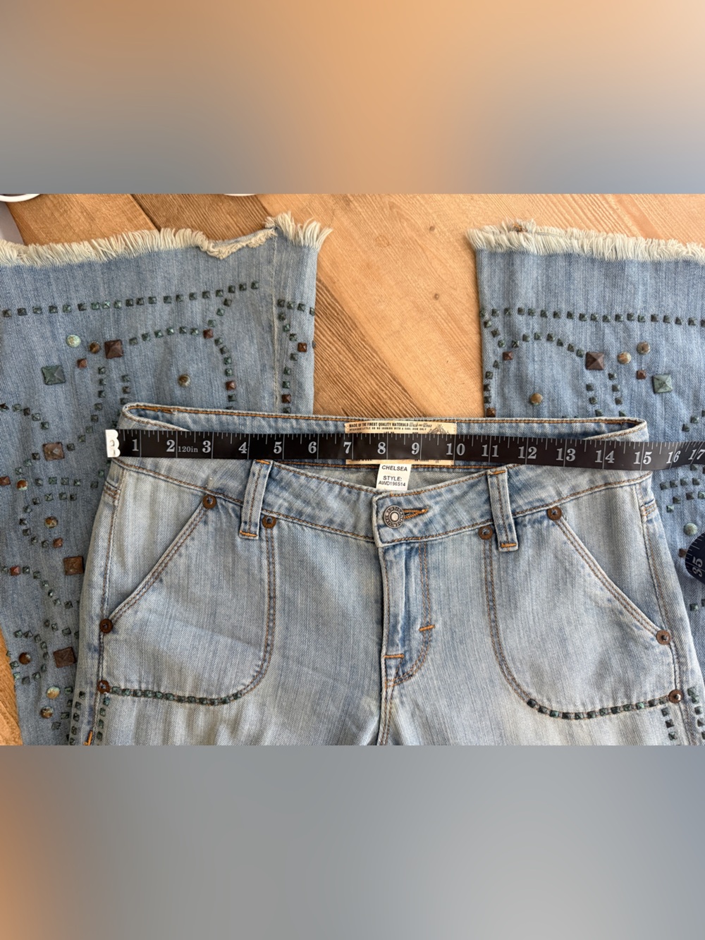 RARE π« Artisan De Luxe studded flares, Chelsea 27 - Picture 9 of 11